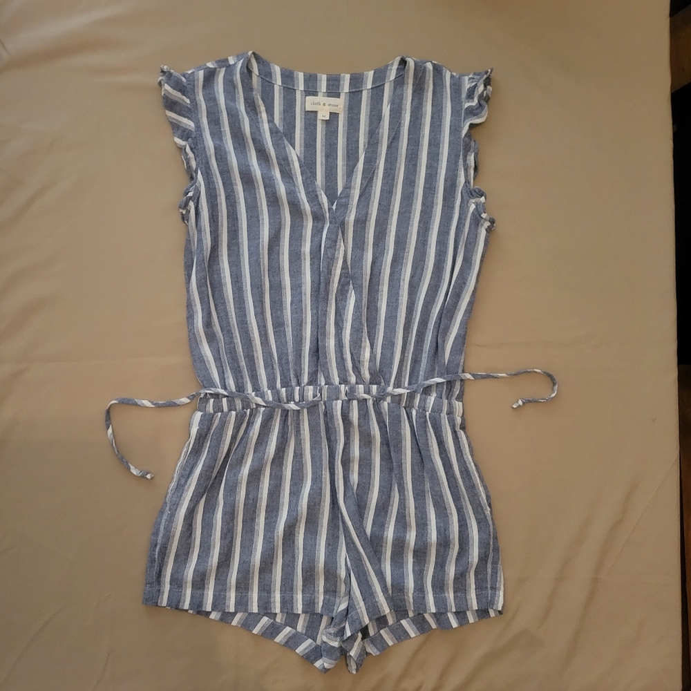 Striped Jumpsuit